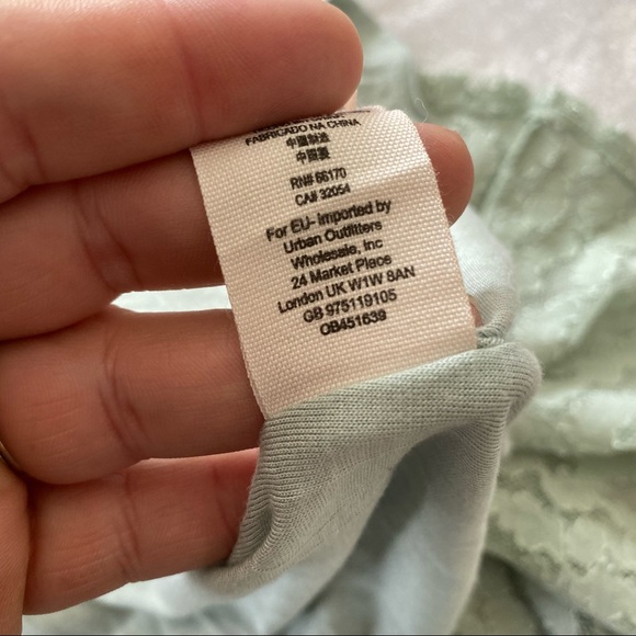 Free People Teen Witch Lace Dress in Foam Green - Picture 7 of 11